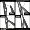 Rear Wiper ARM & Blade For Nissan X-Trail T32 2013- OEM Quality Back  Windscreen Clean Tailgate Window Brush 28780-4CC0A