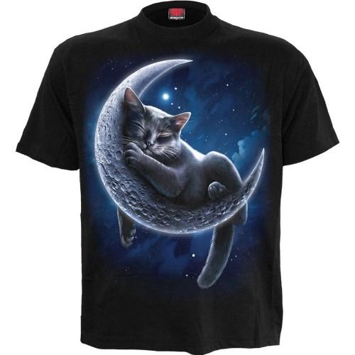 Spiral Direct Unisex Adult Velvet Moon T-Shirt