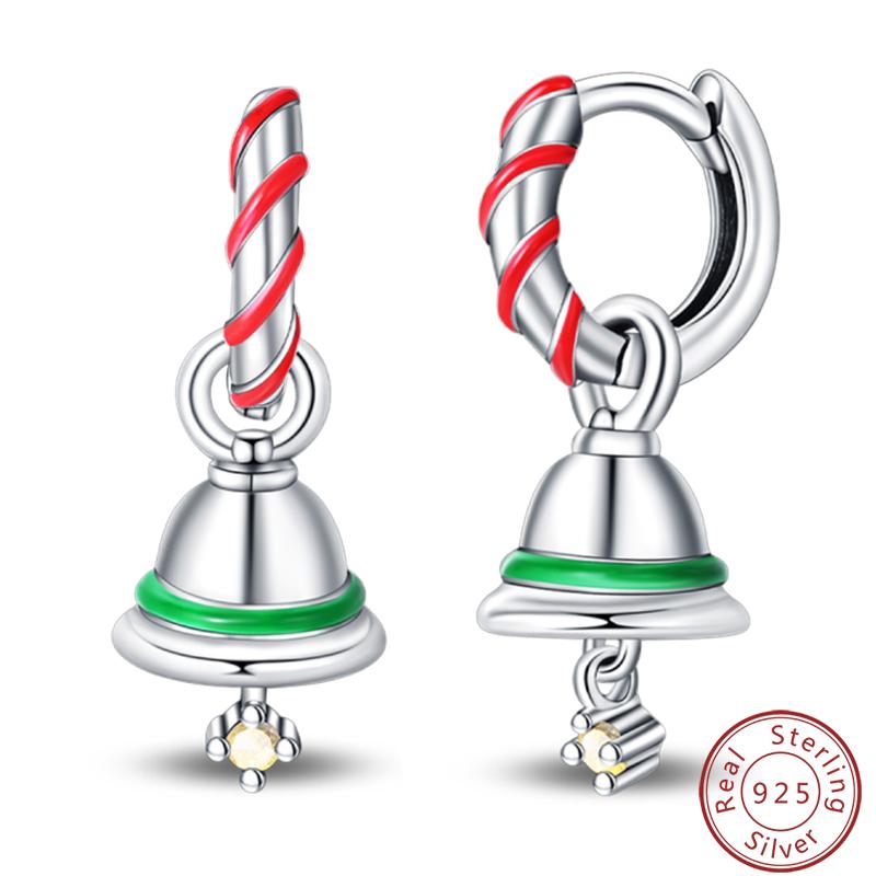 Damen Romantische 925 Silber Schneeflocke Stern Funkelnde Zirkonia Weihnachten Winter Ohrringe Passend für Hochzeitsfeier Exquisiter Schmuck