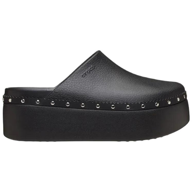 Crocs Comfort Slip-On Anti-Rub Closed-Toe Clogs Women Footwear Black 212355-001
