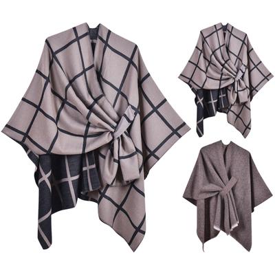 Autumn And Winter Warm Scarves, Shawls, Classic Plaid Straps, Cardigans, And Warm Blankets For External Use