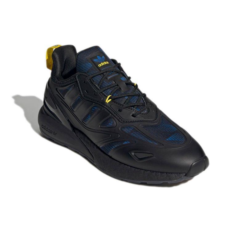 Adidas Adidași Originals ZX 2K Boost 2.0 Antiderapanți Durabili cu Croială Joasă Pantofi Casual Unisex Negru Albastru GY3514
