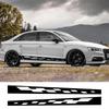 For  A3 8P 8V 8L 8Y S3 RS3 Sedan Sportback Limousine Car Door Sticker Side Skirt Decal Racing Stripes Graphics Accessories