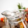 Glass Jug for Drinks, Water, Juice, Lemonade, with Lid, 1.4l