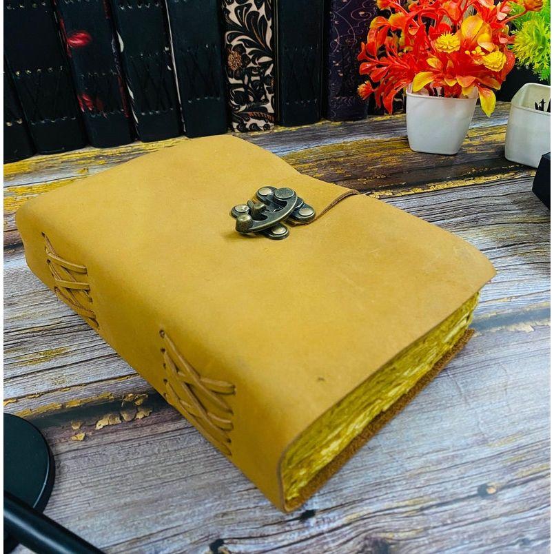 Leather Journal Notebook -Sketchbook  journal Diary Writing journal handmade rustic paper