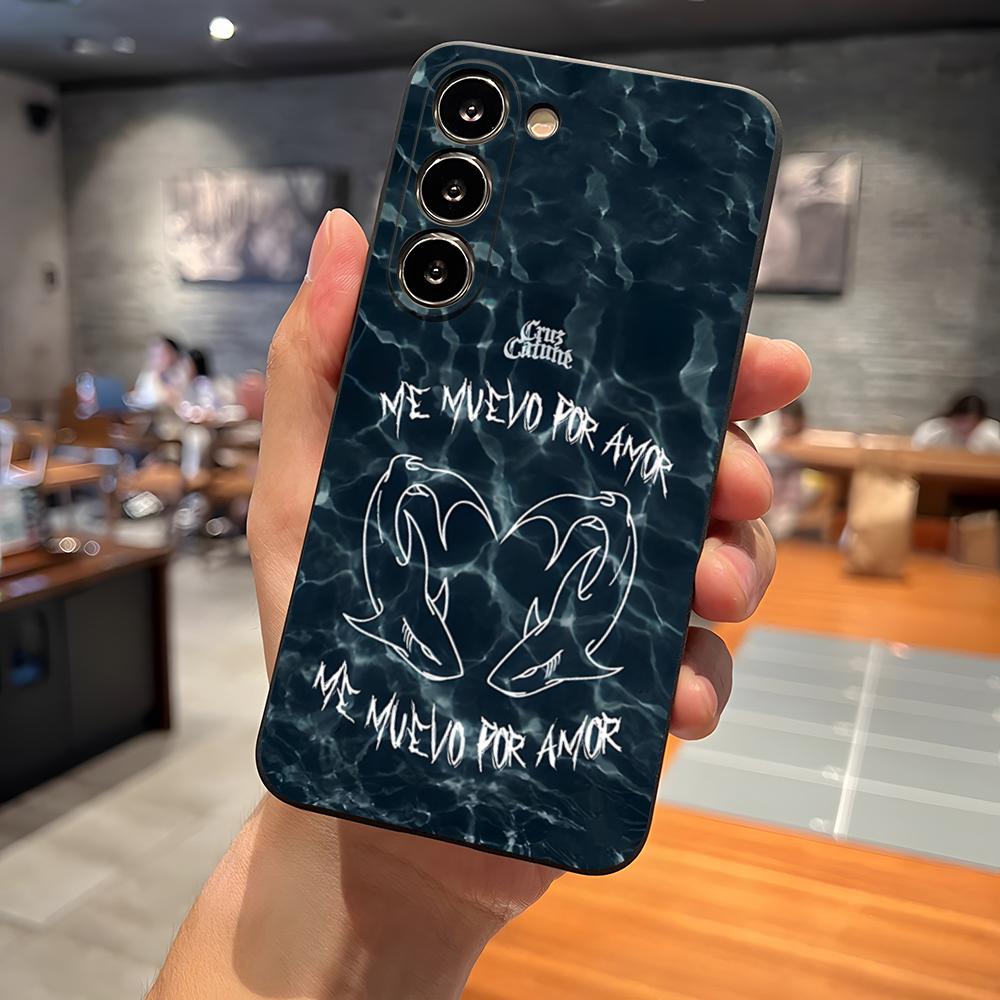 Cruz Cafune Me Muevo Con Dios Phone Case For S23 Samsung S25 S26 S24 Ultra S22 S20 Fe S21 Plus A16 A54 A34 A24 A53 A13 A14 Cover