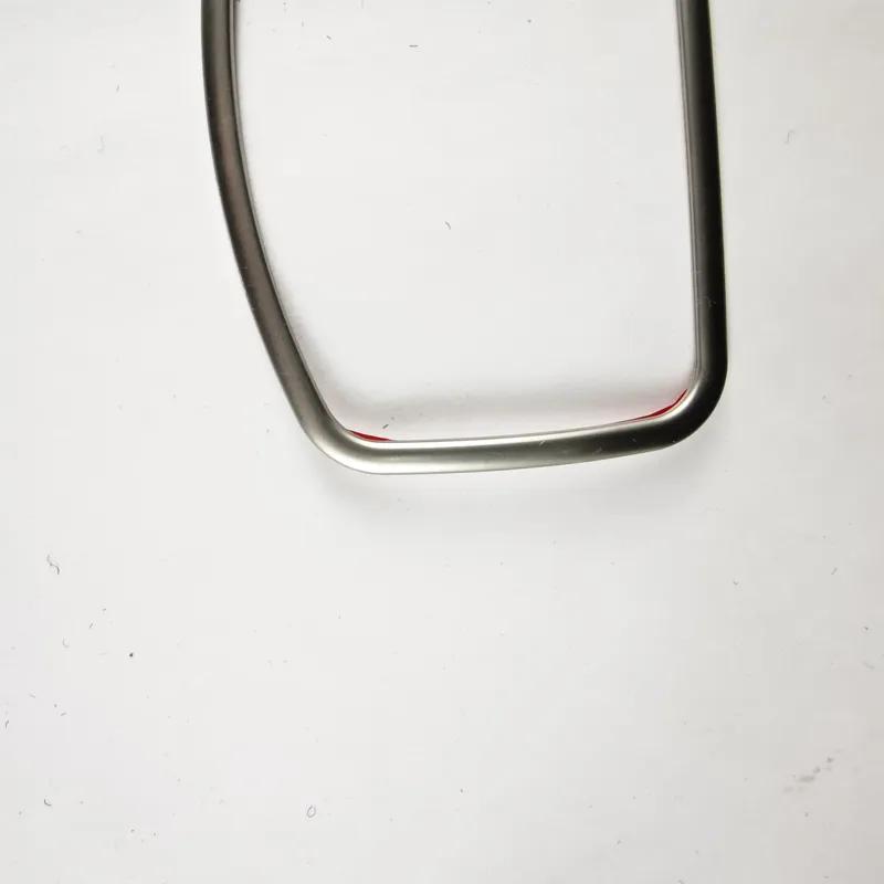 Car Foot Brake Panel Outline Frame Trim Stainless Steel Sticker Interior Accessories For Mercedes Benz E Class W212 2009-2015