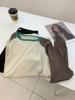 Snowflake Cotton Raglan Sleeve Sun Protection Cardigan Women's 2025 Summer Round Neck Oversized Long Sleeve T-shirt.