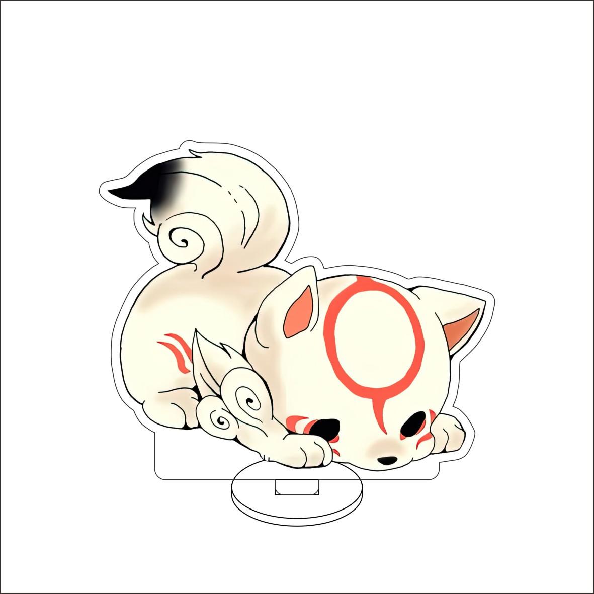 

10CM Anime Inuyasha Figure Stand Model Inuyasha/Higurashi Kagome/Miroku/KiraraSesshoumar Cute Desk Decor Standing Sign Gifts 10CM