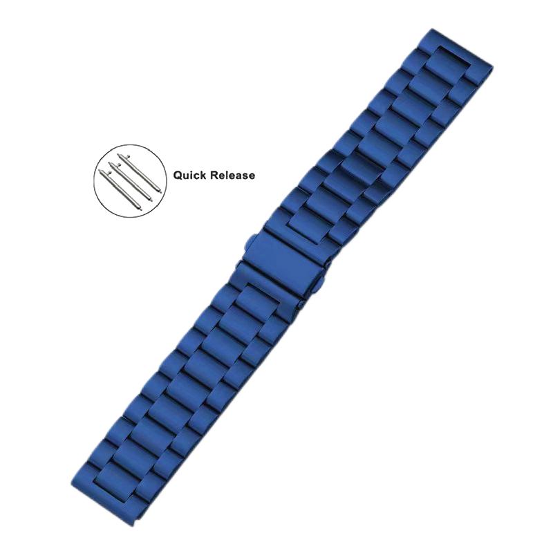 22mm 18mm 24mm 20mm Sternenlicht Edelstahl Uhrenarmband für Samsung Galaxy Watch 3 4 5 Pro 40mm 44mm 42mm 46mm Active2