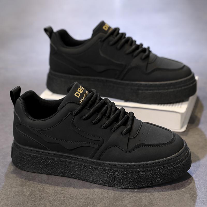 New Men's Classic Fashion Low Top Thick Sole Skateboarding Shoes Comfortable Soft Sole Basketball  Sneakers