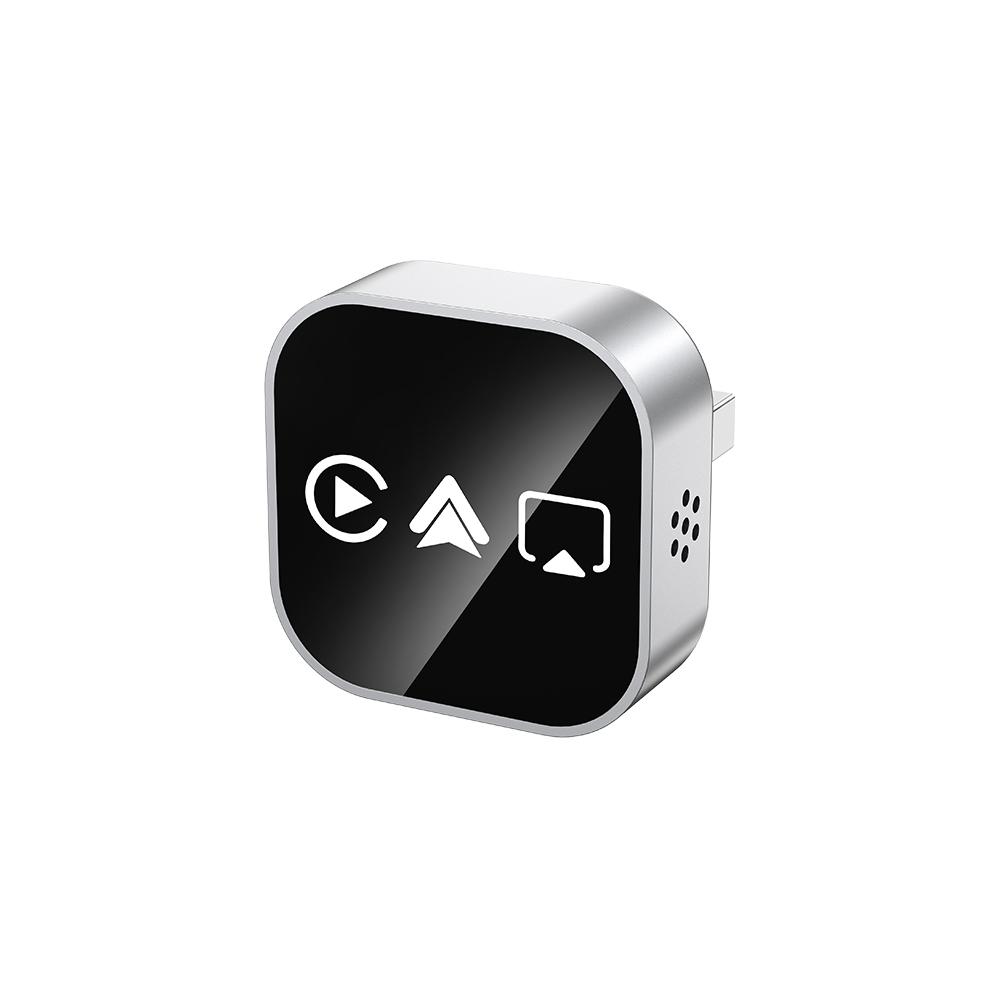 Screen Mirroring Bluetooth CarPlay Adapter 4-in-1 Wireless Smart Connector Plug-and-Play Car Adapter 2026 Newly Upgraded Version белый