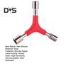 Chiave a bussola a Y a 3 vie Acciaio Chiave esagonale triangolare Strumento per riparazione bici 4/5/6 mm Chiave esagonale interna tipo Y per manutenzione ciclismo bicicletta