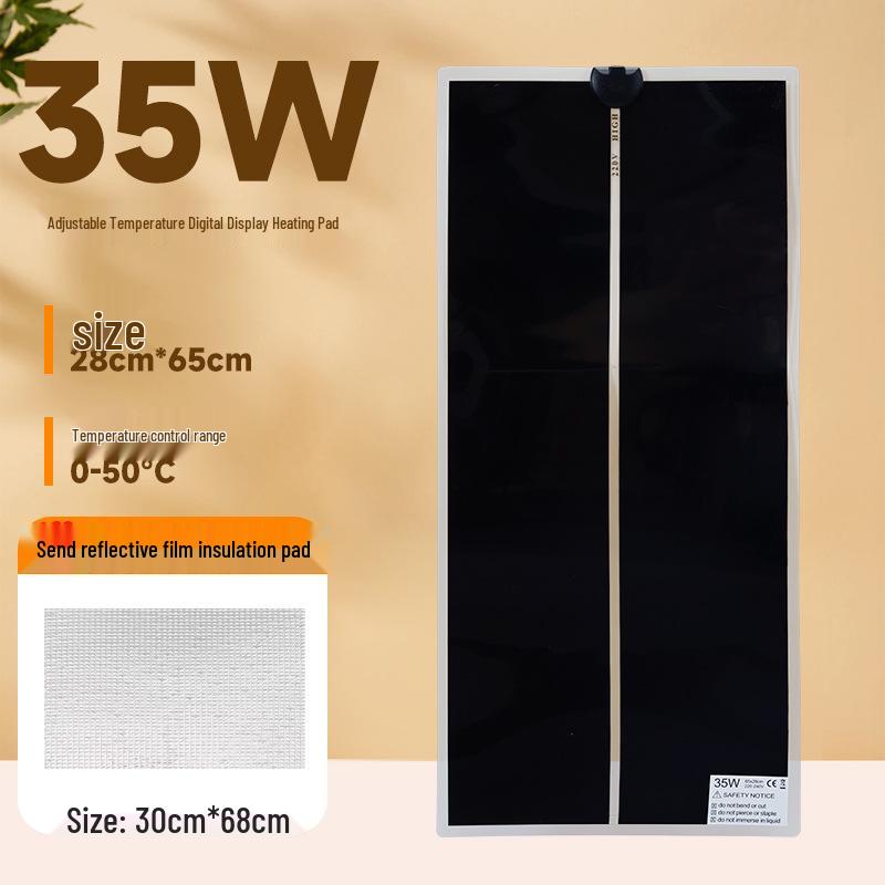 Adjustable Reptile Heating Pad for Frogs, Lizards, Geckos, Turtles & Fish Tanks