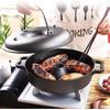 ZISIZ Cast Iron Roasting Pot