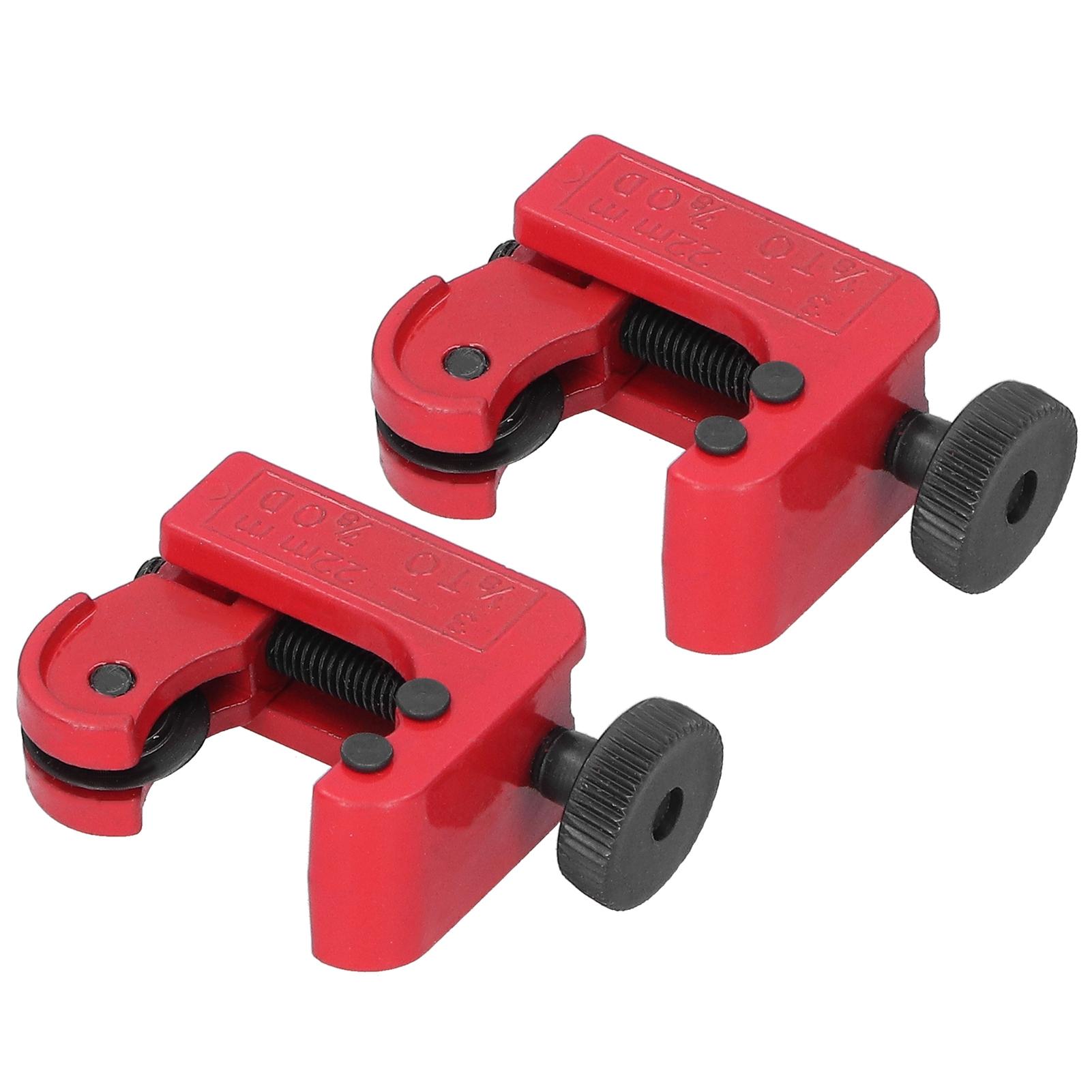 

2pcs Mini Pipe Cutter Portable Copper Aluminum Tube Cutter Tool Accessory 322mm