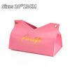 Leather Tissue Box Napkin Holder Car Tissue Box Home Living Room Holder Storage Case Desktop Storage Sundries Storage Pouch