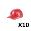 MOC Figure Soldato Città Casco Blocchi da Costruzione Accessori Cappellino da Baseball Sci Cappello da Strega Cowboy Ufficiale USA Bandito Mattoncino Giocattolo Regalo J022