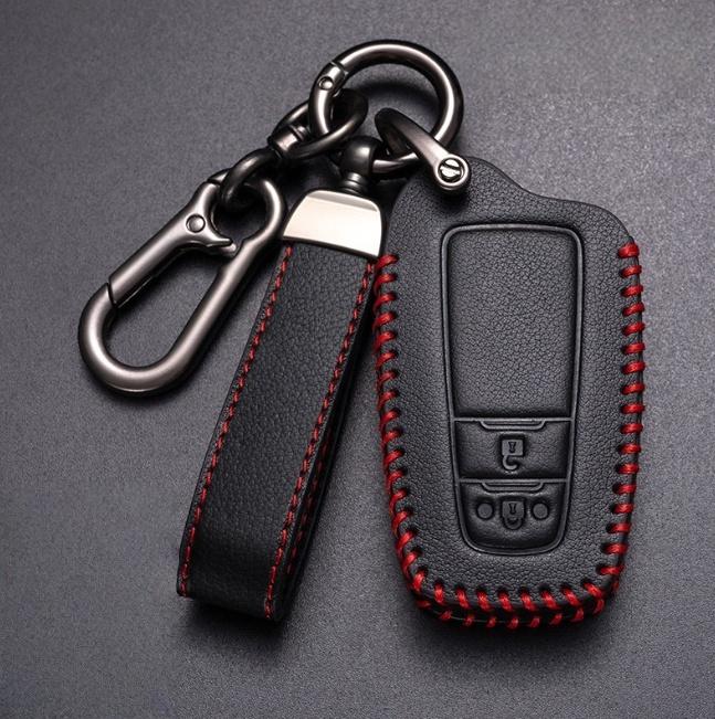 3 Buttons for Toyota Camry CHR Corolla RAV4 Avalon Land Cruiser Prado Prius 2017 - 2022 New Car Key Case