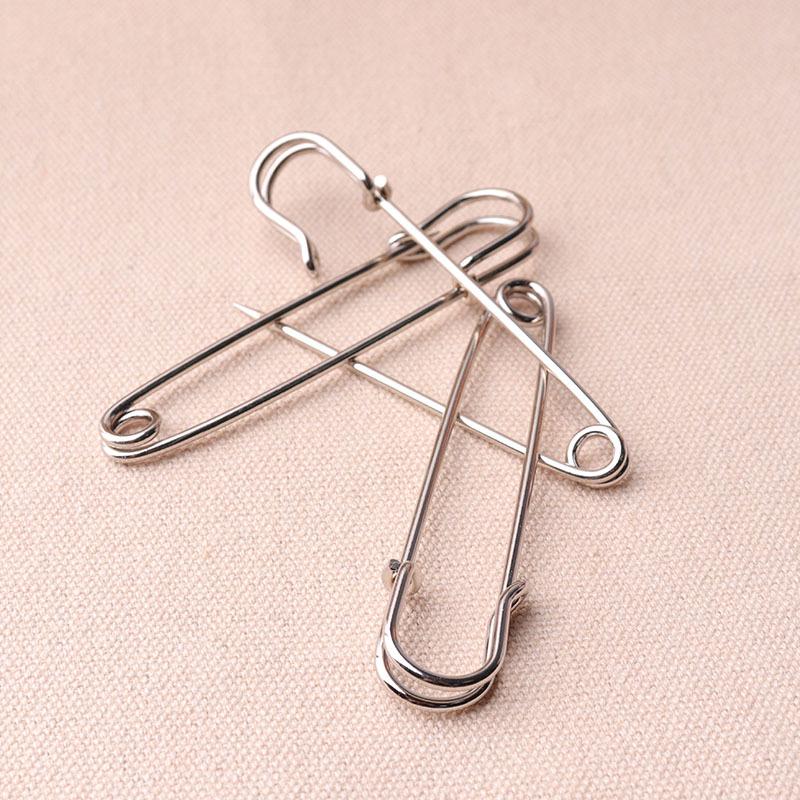 50mm Medium Safety Pin Cardigan Sweater Shawl Buckle - High Quality Metal Safety Pin 50mm