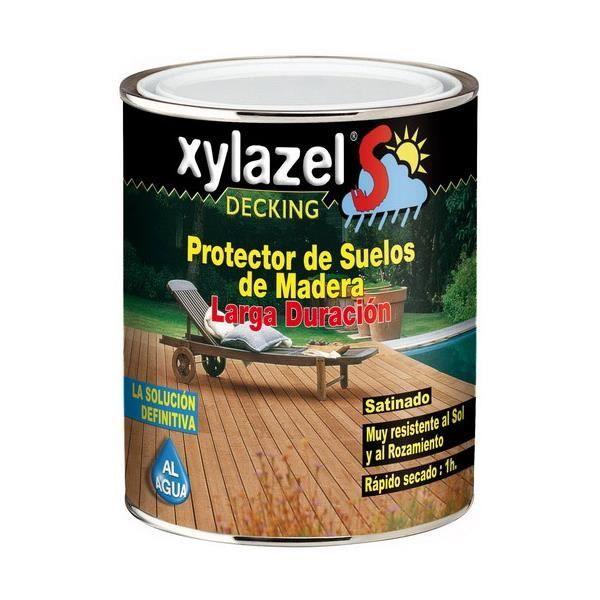 Lasur protecteur - Xylazel - Teck - Satiné - 750 ml - Extérieur - Multi-couches