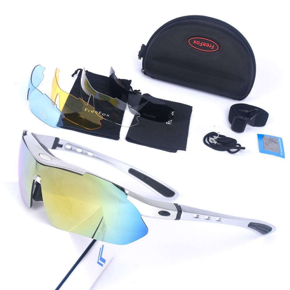 Polarized Riding Glasses Set 0089 Bicycle Goggles Outdoor Fishing Sports Sunglasses