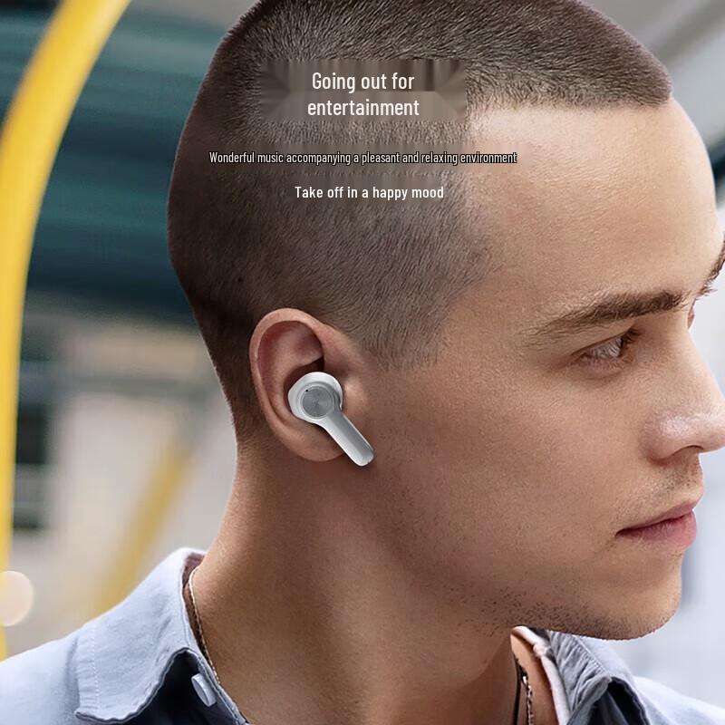 Bach Johann T40 Wireless Noise-Cancelling Bluetooth Earbuds
