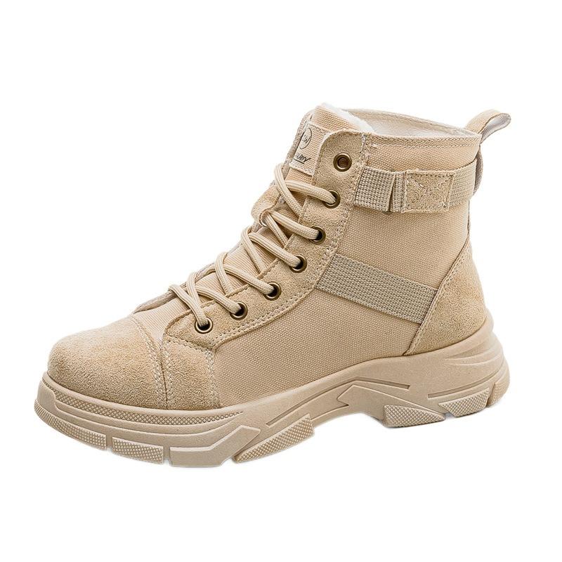 Autumn and Winter Plus Size Women's Shoes, New Fashionable and Versatile Snow Boots, Warm and Plush Short Boots