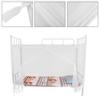 4 Corner Post Bed Canopy Mosquito Net Twin Full Queen Size Netting White
