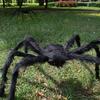 A 59.06inch Giant Black Spider, Suitable for Indoor and Outdoor Halloween Decoration, Family Parties, Courtyard Haunted House Decoration