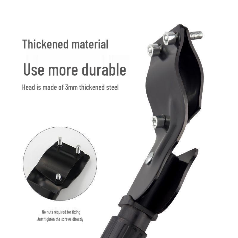 26 Inch Mountain Bike Side Kickstand - Rear Bicycle Stand & Parking Rack Accessory