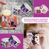 Anime Peripheral Sticker Roll, 500 Peripheral Sealing Stickers DIY Hand Journal Stationery Notebook Decoration Cutting Tape