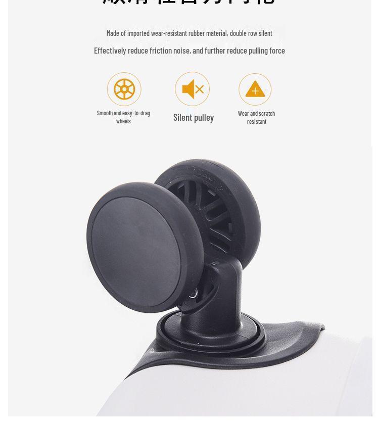 New Style Front-Opening Password Suitcase for Female Students - Carry-On