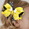1 Para Uroczych Kokardek z Wstążki w Kwiaty Klips do Włosów Dla Kobiet Dziewcząt Słodki Styl Akcesorium Wsuwka Partyjne Ozdoby do Włosów Do Codziennego Noszenia