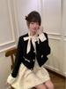 French Heiress Collection: Chic Tweed Jacket, Puffy Dress, Little Dress Duo