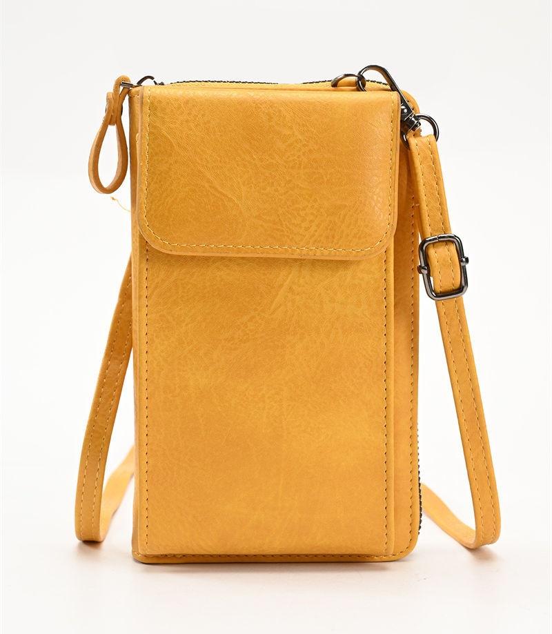 Dámské módní kabelky Typ zapínání na přezku Tašky na telefon pro dámy Crossbody taška přes rameno Psaníčka Peněženka