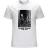 COCKCON & STORY Men's Soft Charlie Chaplin The Poster T-Shirts White