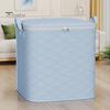 Large-Capacity Clothes Storage Bag with Handle Zipper Closure Dust-Proof Moisture-Proof Thickened Duvet Blanket Organizer Bag