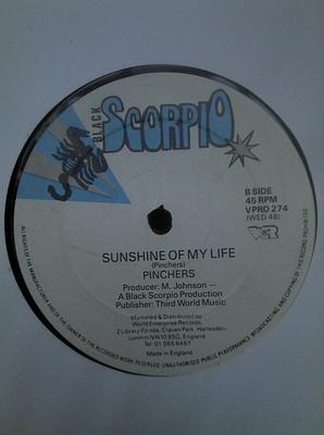 12inch Record PINCHERS - Fan Down The Bus VPRD274 Black Scorpio UK Reggae, Ska & Dub Used