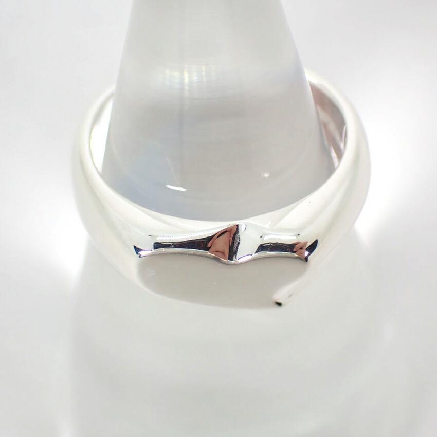[Used] TIFFANY 925 Signet Heart Ring / Size 9 / j18-5