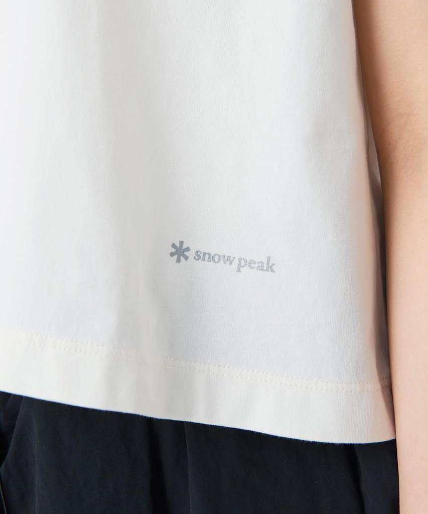 OG Mercerized Sleeveless Sleeveless French Sleeve GREIGE 1 [Snow Peak] T-Shirt CS-26SW001 T-Shirt Women's