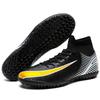 European Cup new broken nail football shoes men's high-top adult large size youth training long nail sports shoes women