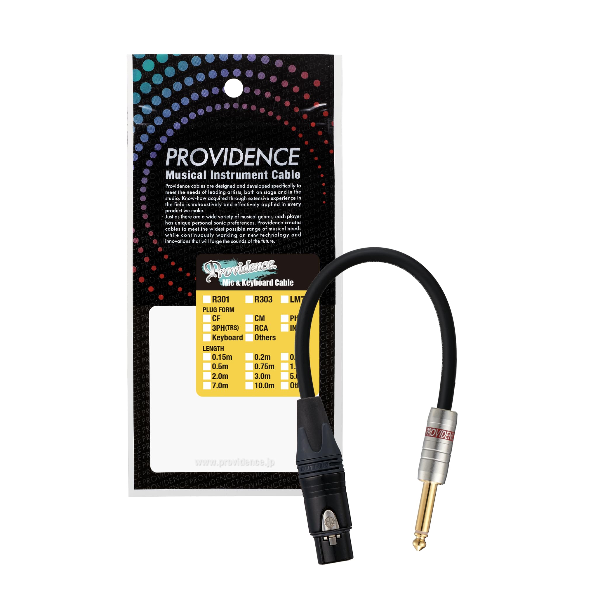 

Providence R301 CFPH 15cm Microphone Cable (Canon FemalePhone)