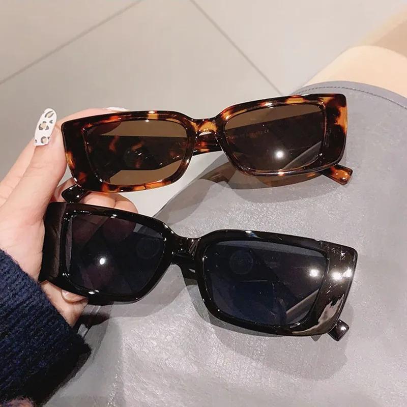 New Women Vintage Sunglasses Designer Retro Square Sun Glasses Female Lady Eyeglass Cat Eye Driver Goggles Fashion
