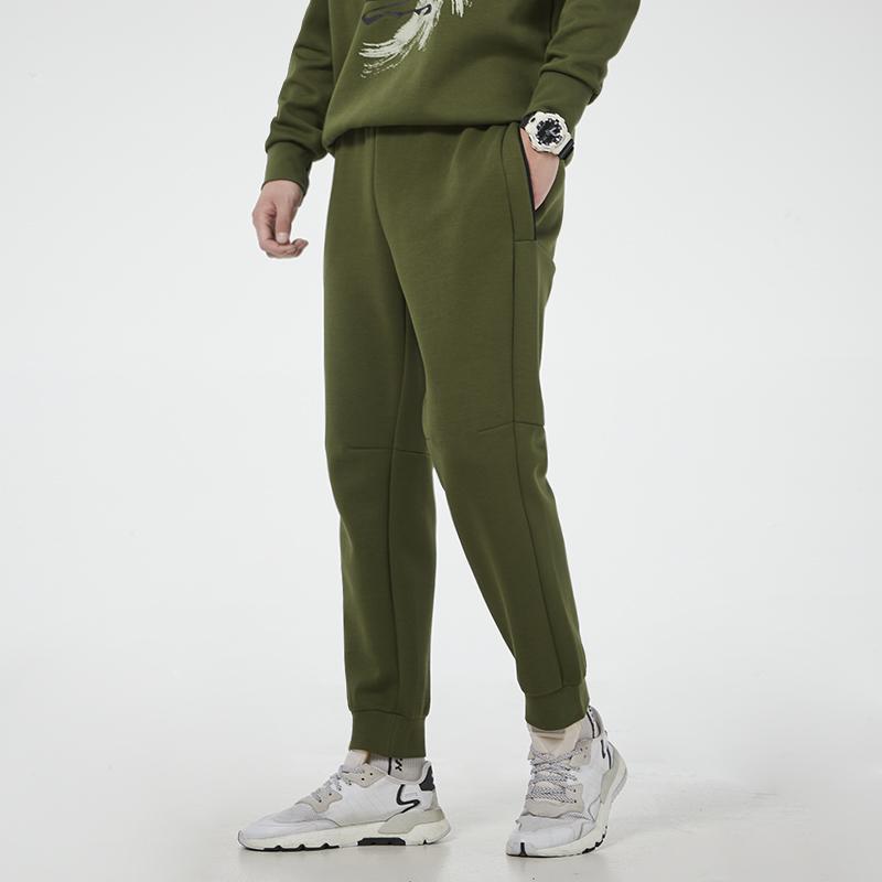 Adidas Knit Sports Pants Men Bottoms Green GP1016