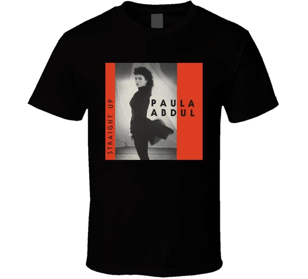 Paula Abdul Straight Up 80s Pop Album Cover Tshirt S