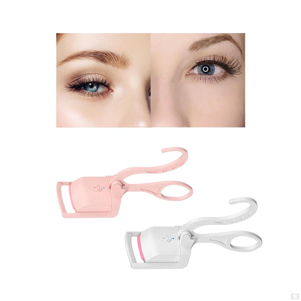 Handgehaltener beheizter Wimpernformer, Tragbar, Schnelles Vorheizen, Einfach zu bedienen, USB-Schönheitszubehör