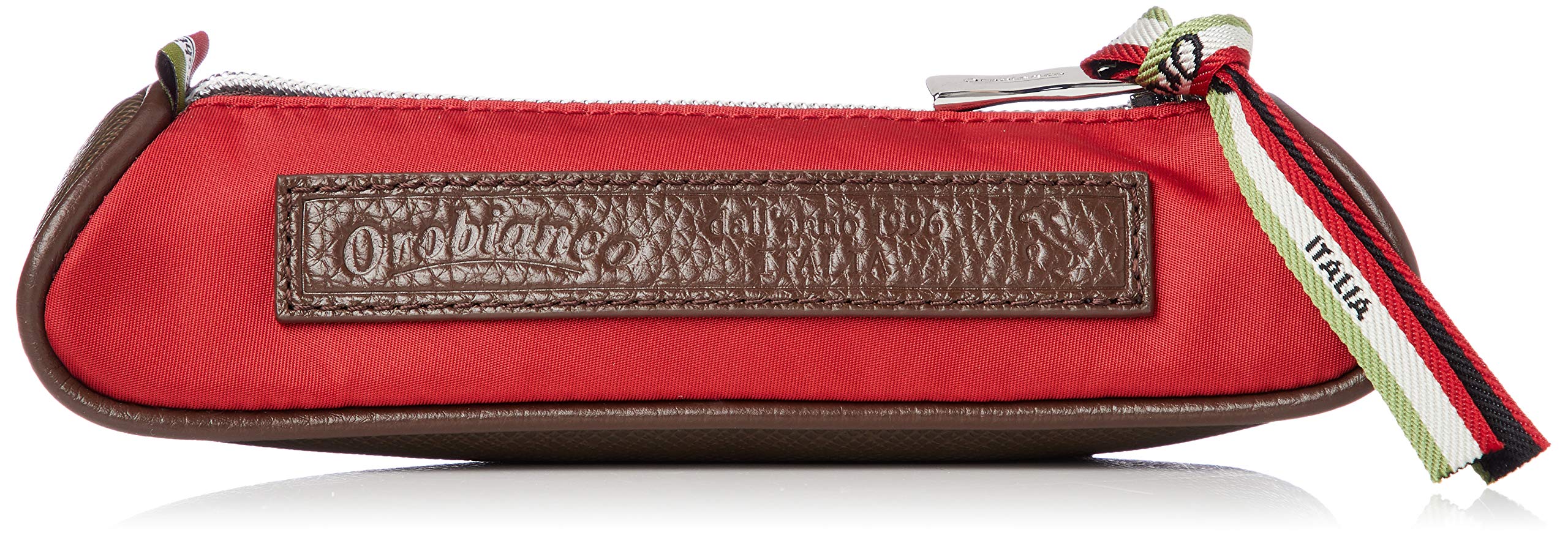 

Pen Case Holds Pens [Orobianco] [Genuine Product] 10-12 [BACKSTAGE S] Men s Red/Brown