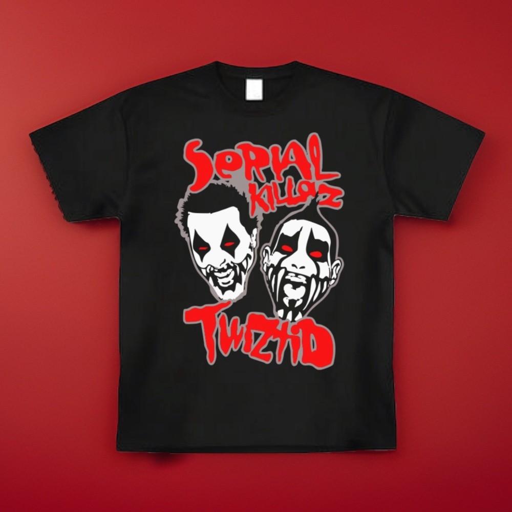 TWIZTID Serial Killa Мужская футболка Унисекс Футболка S-5XL Новинка 2025 Majik Ninja Унисекс Футболка L