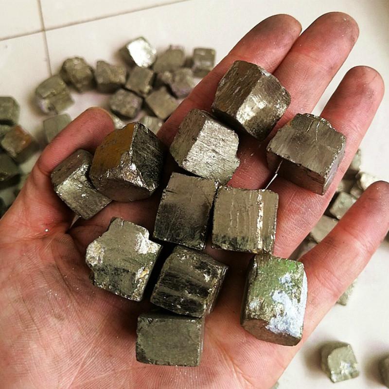 3 шт. Пирит дурак золотые минеральные кристаллы обучающая коллекция образцов декоративная каменная руда